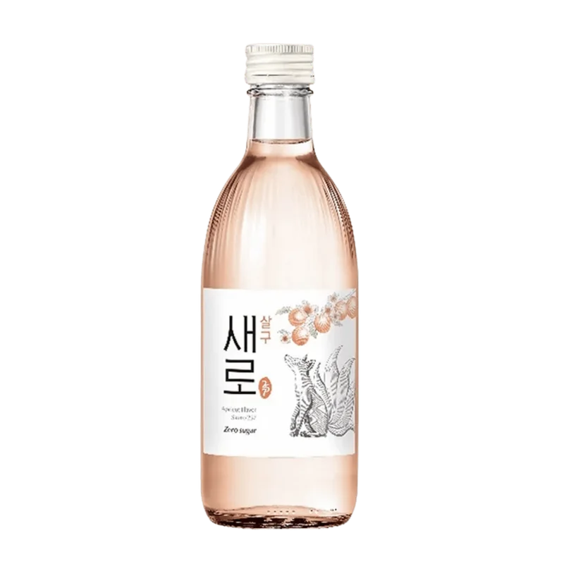 Soju Albaricoque Zero Sugar Saero Lotte 360ml