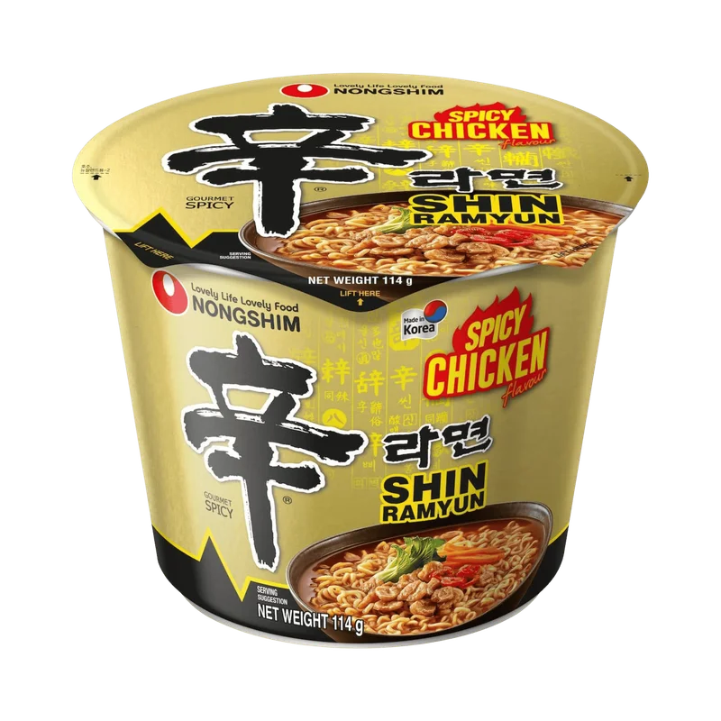 Nongshim Big Bowl Shin Pollo Picante Coreano
