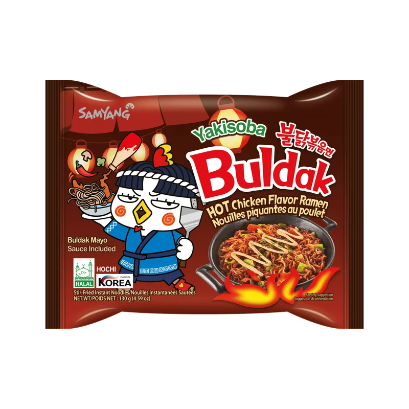 Buldak Yakisoba Fideos Picante Coreano