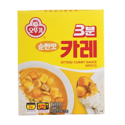 Curry Coreano Ottogi Spicy 200g Salsa Lista