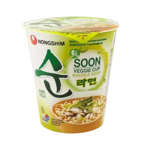 Nongshim Cup Soon Veggie Ramen Vegetariano