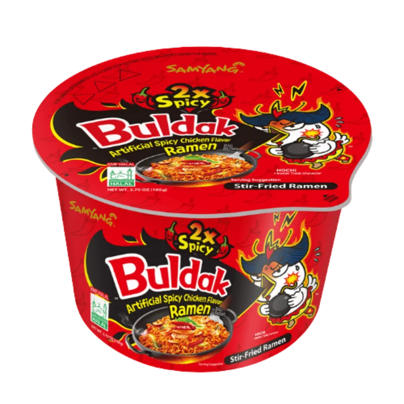 Buldak Bowl 2x Ramen Picante Coreano