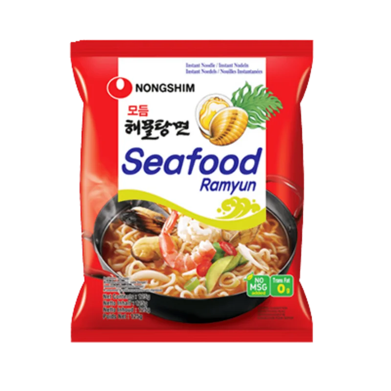 Ramen Mariscos Caldo Rico Coreano
