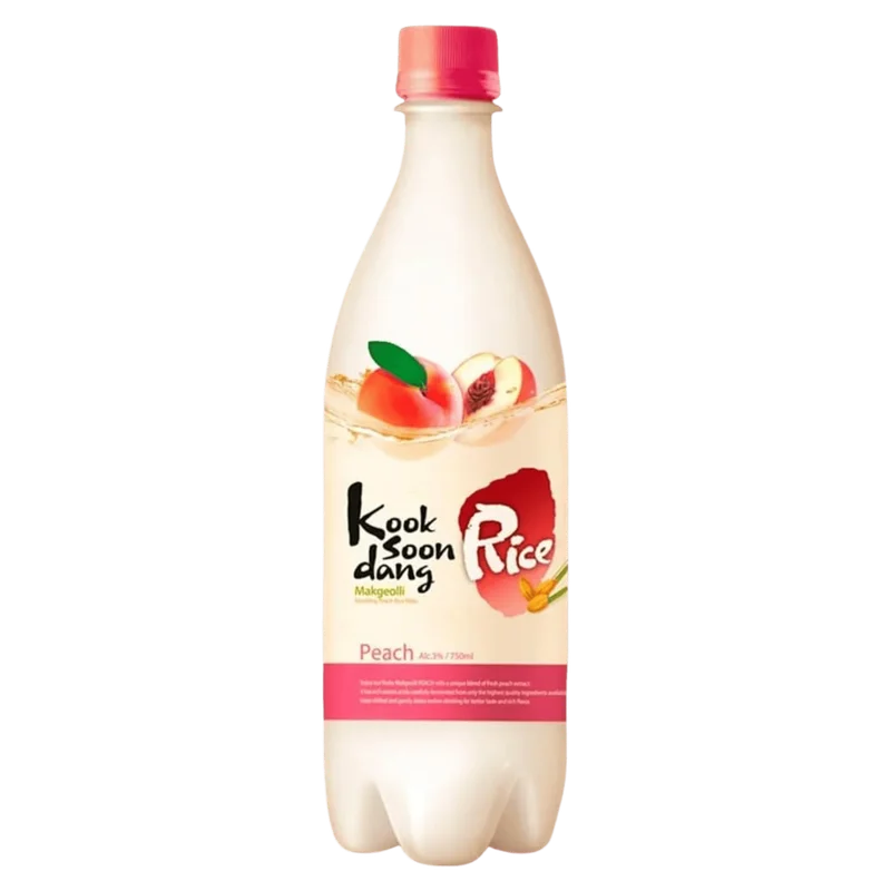 Kook Soon Dang Makgeolli Durazno Coreano