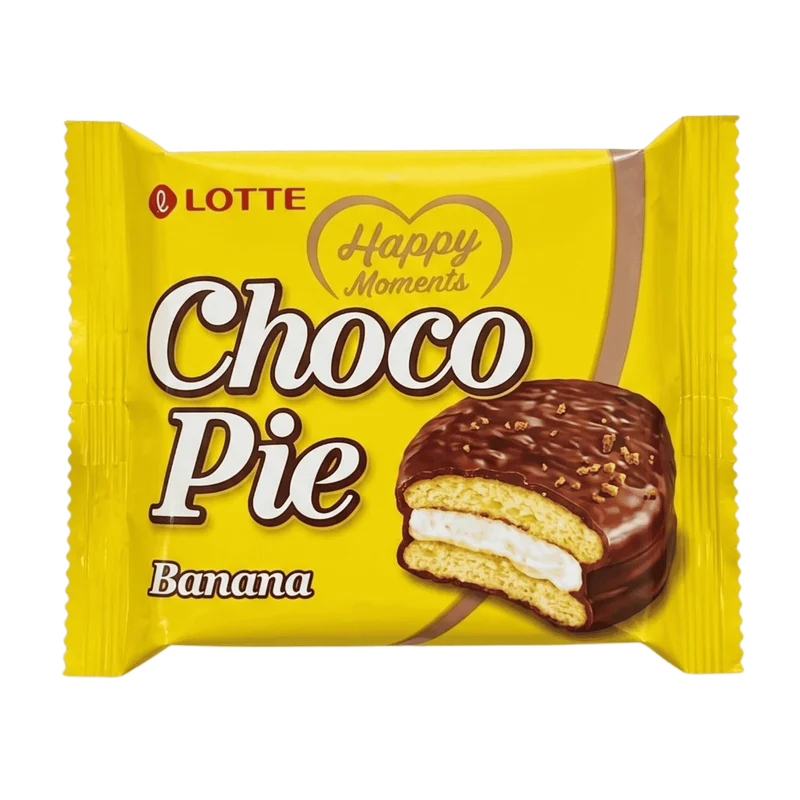 Choco Pie Banana Lotte