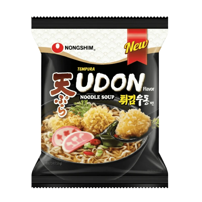 Udon Tempura Nongshim Fideos Gruesos Coreano 118g
