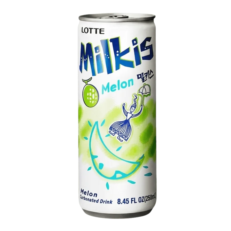 Milkis Melon Lotte Bebida Coreana Carbonatada de Melón 250ml