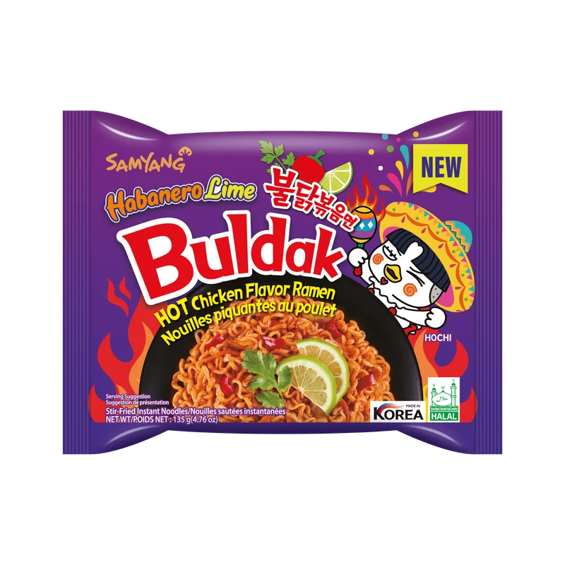 Buldak Habanero Lime Ramen Picante Coreano