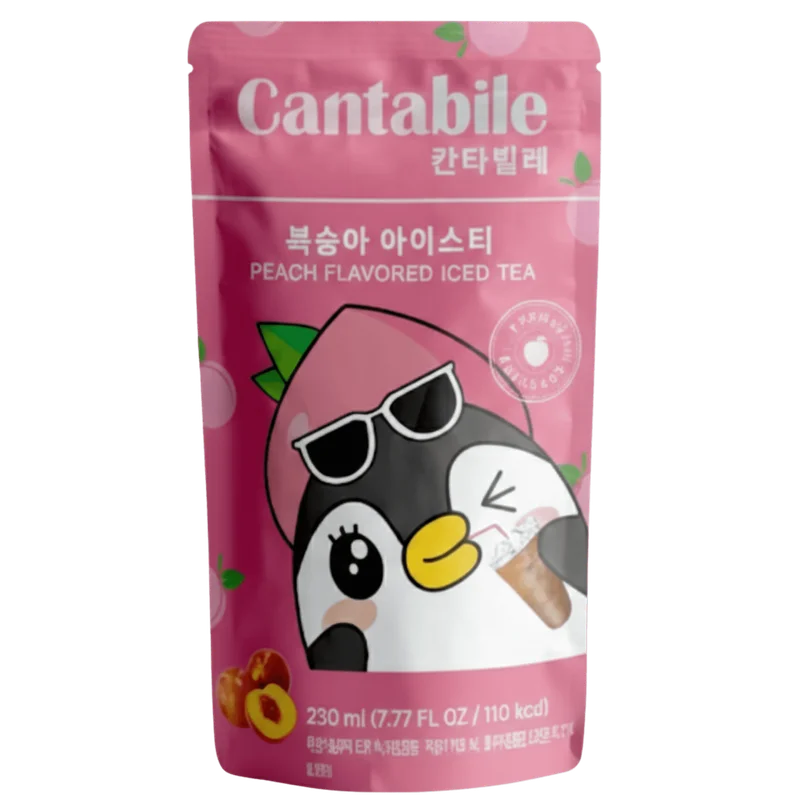 Cantabile Durazno Té helado Coreano Listo