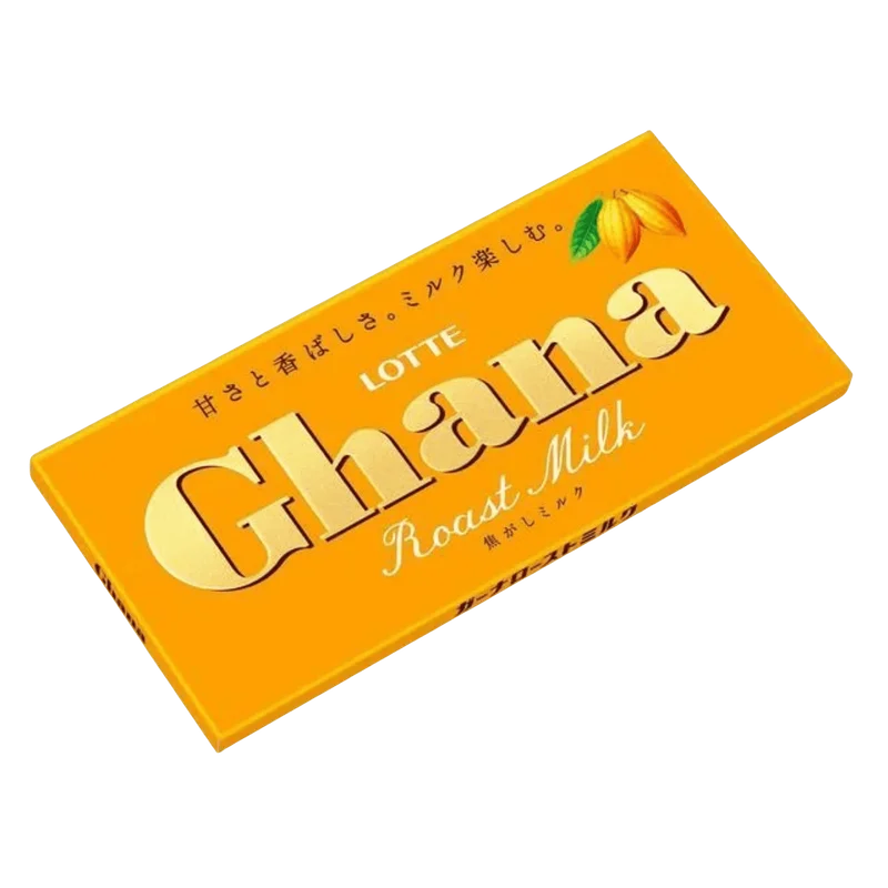 Lotte Chocolate Ghana Roast Milk Caramelo