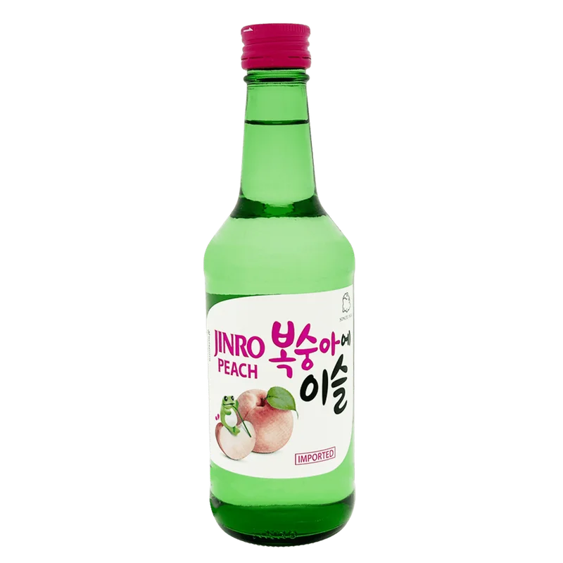 Jinro Soju Durazno Afrutado Coreano
