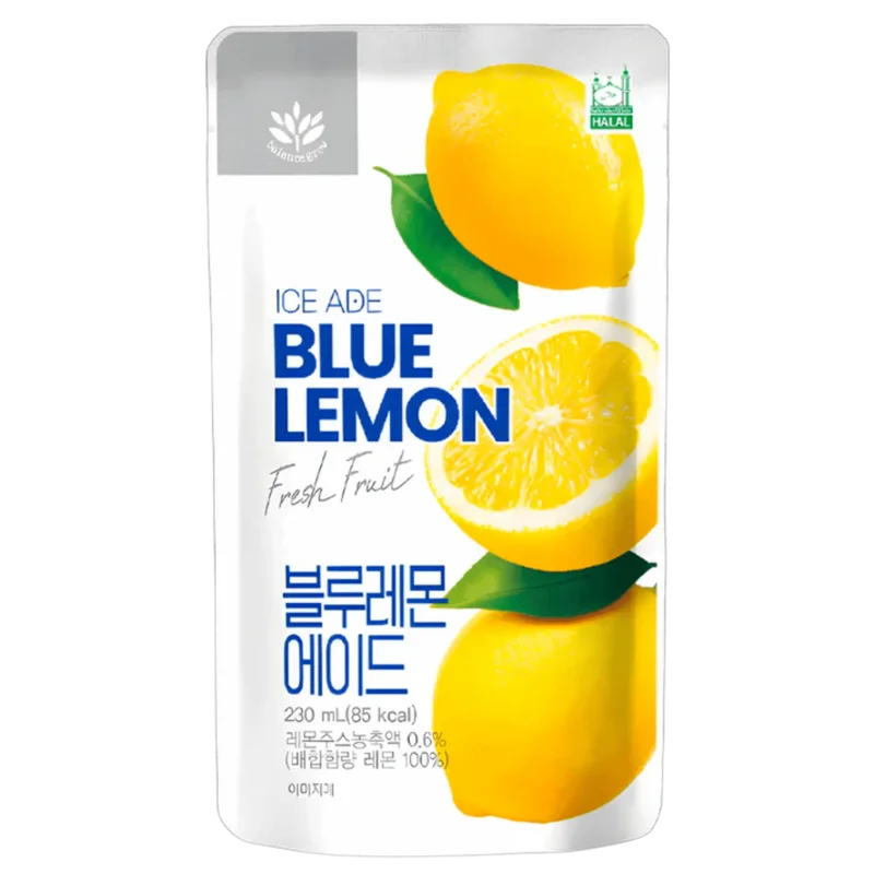 Bebida Coreana Ice Ade Blue Lemon 230ml