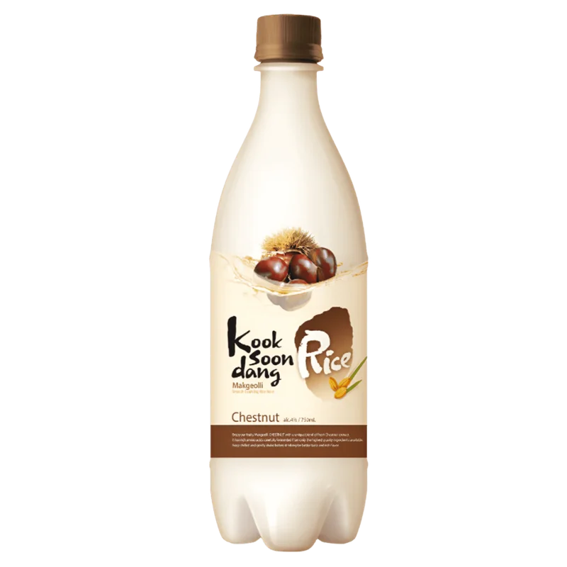 Kook Soon Dang Makgeolli Castaña Coreano