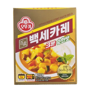 Curry Coreano Ottogi Bekse Mild Suave 200g