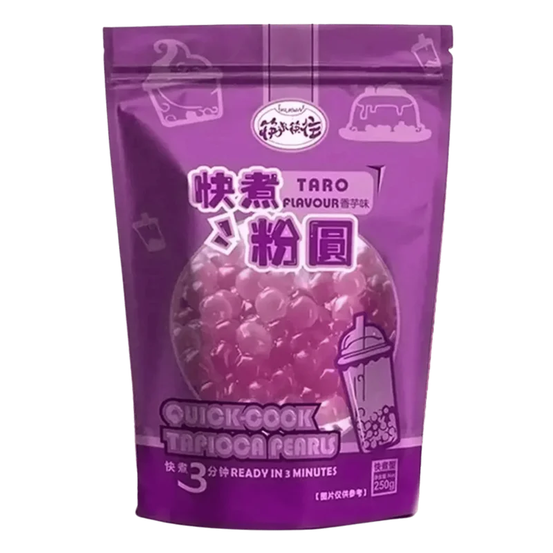 Perlas Tapioca Taro Bubble Tea