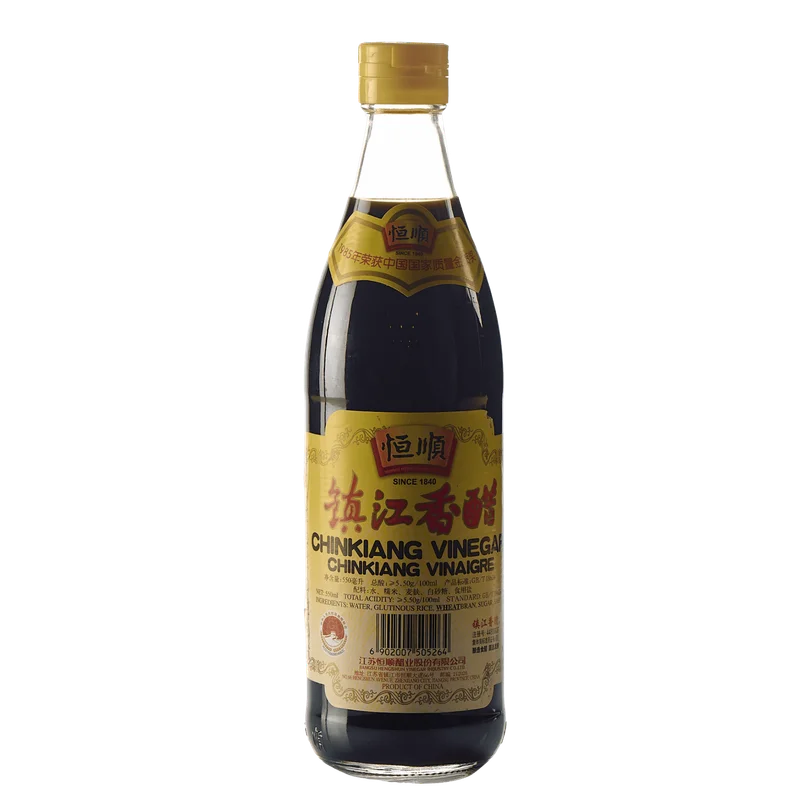 Vinagre Negro Arroz Chinkiang Chino Ahumado