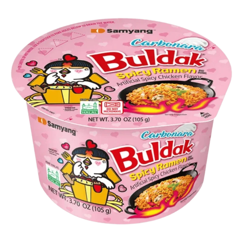 Buldak Carbonara Bowl Samyang Ramen Cremoso 105g