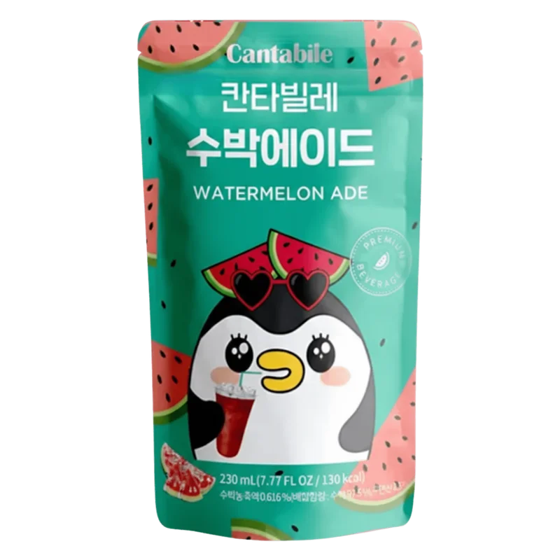 Cantabile Bebida coreana sabor Sandia Refrescante 