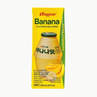 Leche de banana Coreana Binggrae Banano 200ml