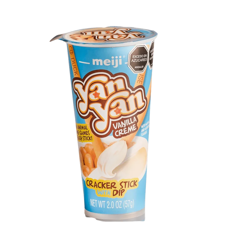 Meiji Yan Yan Vainilla Galleta Dipping Japones