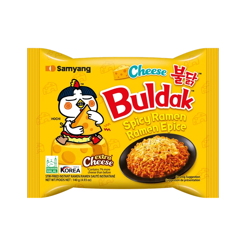 Samyang Buldak Queso Ramen Picante Coreano 140g