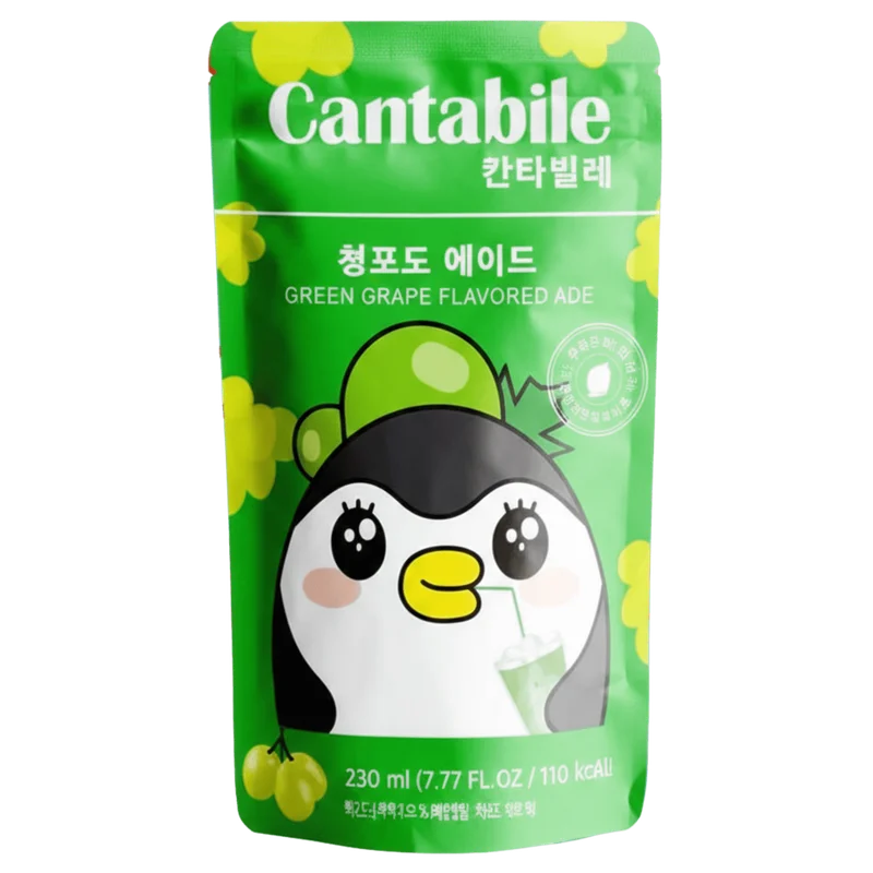 Cantabile Bebida sabor Uva Frutal Coreano