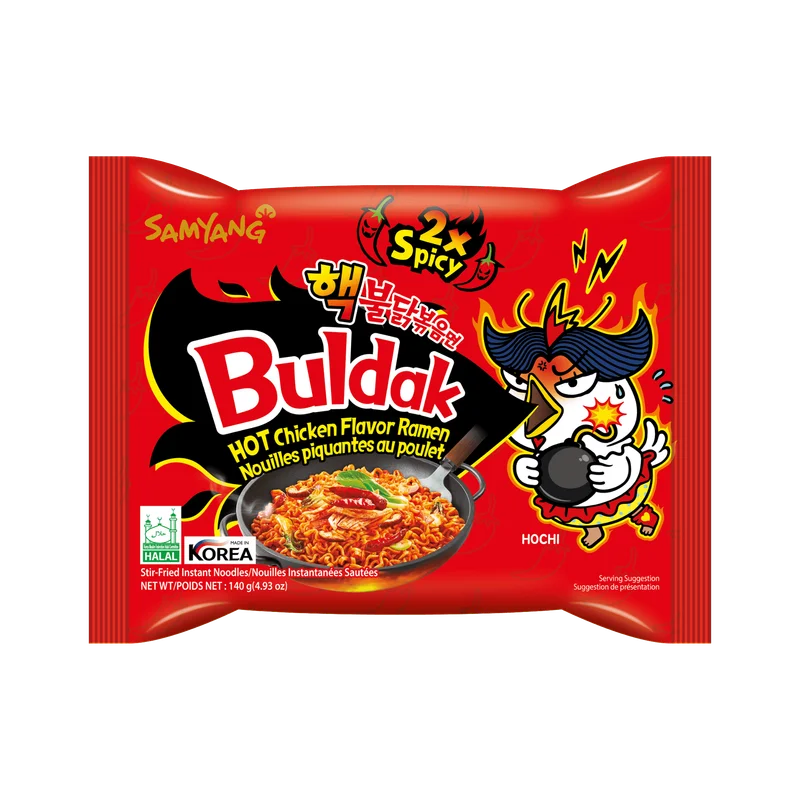 Samyang Buldak Doble Picante 2x Spicy Ramen Coreano